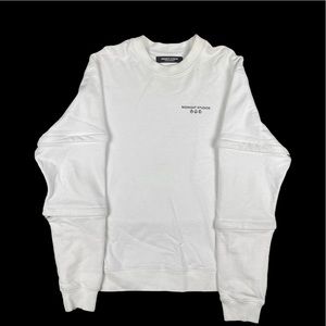 Midnight Studios Layered Crewneck White